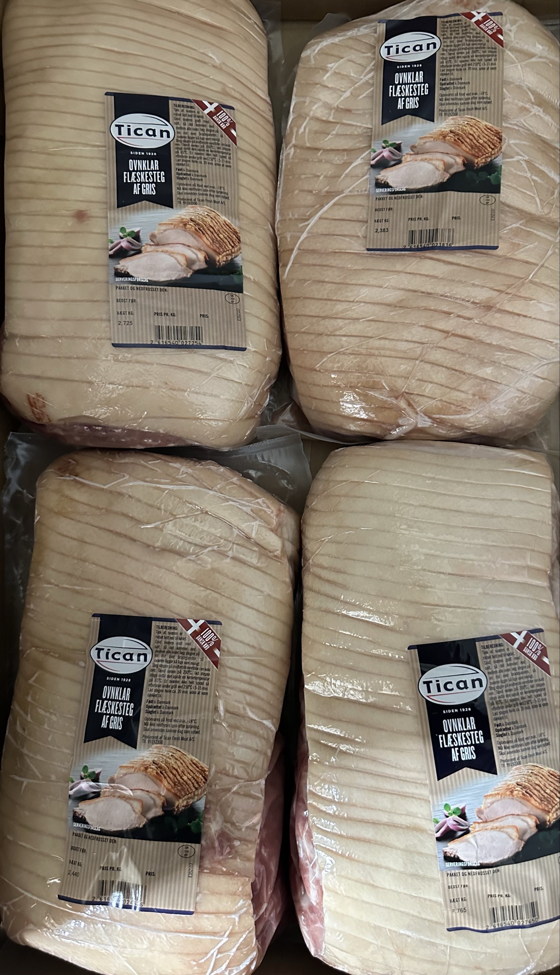 FLESKASTEIK UMLEIÐ 2,5 KG