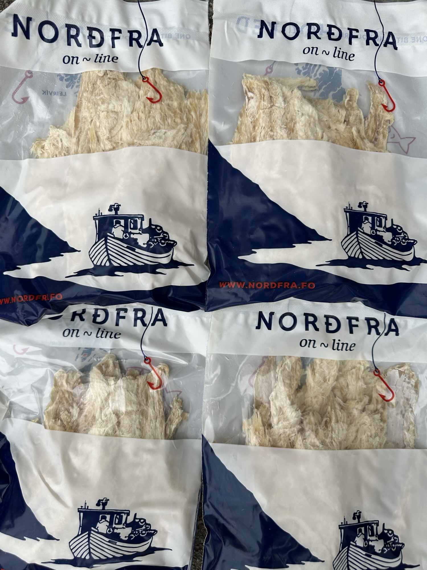 NORÐFRA TURRUR FISKUR 200 GR.