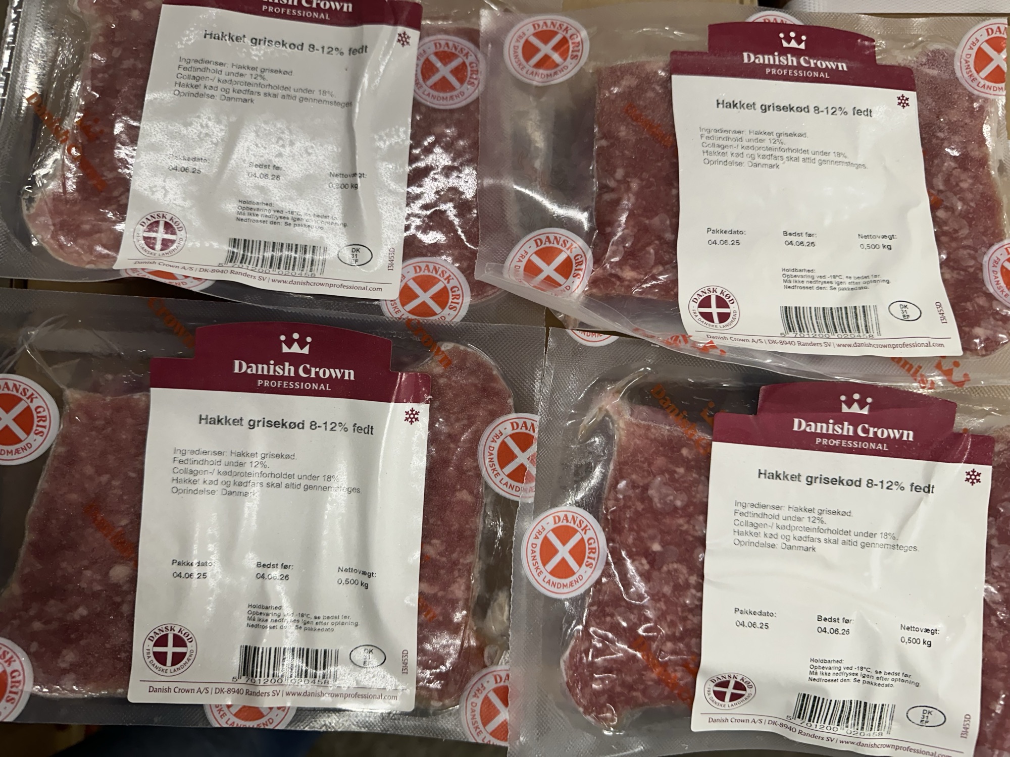 MALIÐ SVÍNAKJØT 500G.