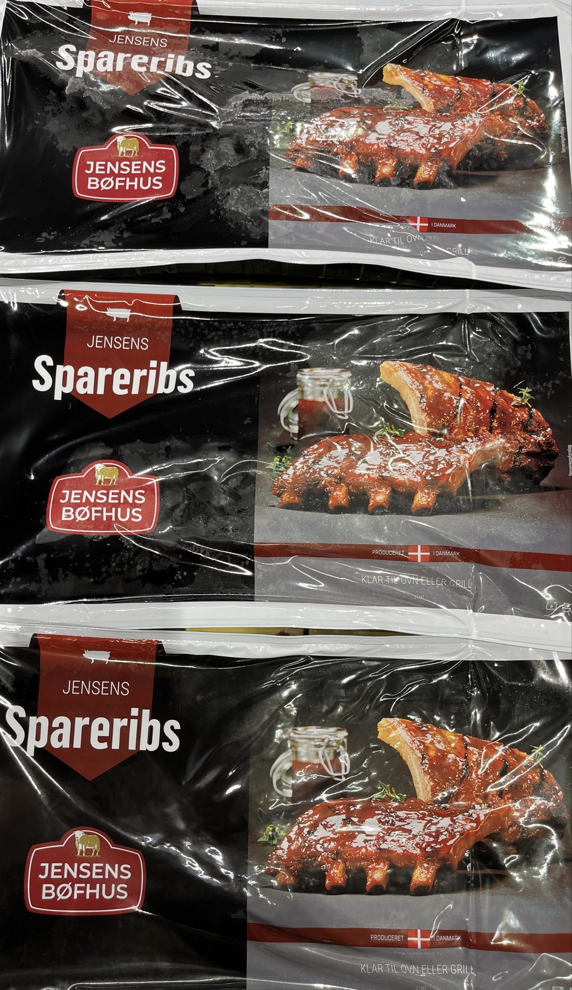 JENSENS SPARERIBS 1 KG